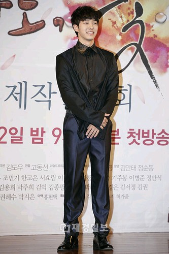 ドラマ『私も、花』制作発表会:イ・ギグァン(2)