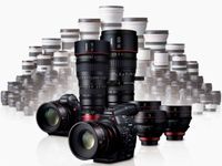 「CINEMA EOS SYSTEM」を構成する製品群 （画像提供：キャノン）