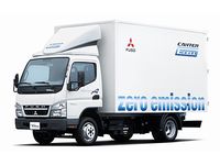 小型電気トラック　「キャンター　E-CELL」（画像提供：三菱ふそうトラック・バス）
