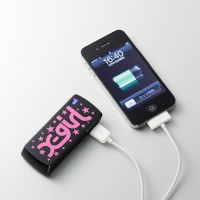 エレコムが11月下旬に発売するモバイルバッテリーDE-A01L-1810/XG［iPhone用］