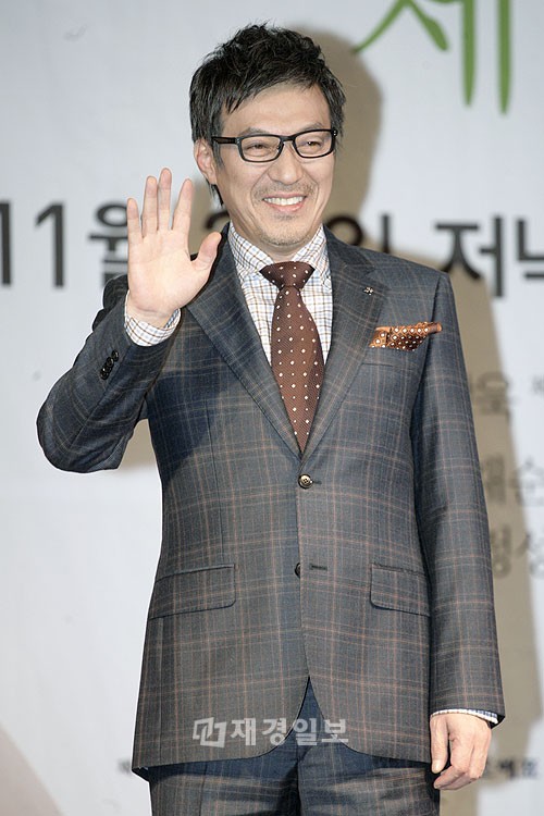 ドラマ「今日のように」制作発表会に出席するキム・ガプス(1)