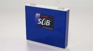 SCiB 20Ahセル（画像提供：東芝）
