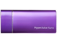 アクト・ツーのiPhone/iPod専用の小型モバイルバッテリー「HyperJuice Nano」