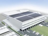(仮称)久御山物流センターのイメージ(画像提供:大林組) (仮称)久御山物流センターのイメージ(画像提供:大林組)