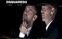 Dsquared2が公式サイトを一新、iPhone、Android対応、セレブやランウェイフォトから直接ショッピング