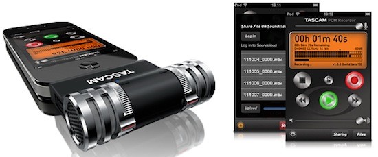 ティアック株式会社のiPhone/iPad/iPod touch用ステレオコンデンサーマイク「iM2」