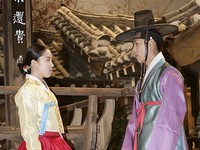 ドラマ『仁粹大妃』の撮影現場：ハム・ウンジョンとペク・ソンヒョン（7）