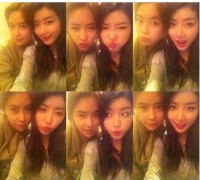 パク・ハンビョルは17日、自身のツイッターに「誕生日のご飯を食べている。久しぶりにジョンウムとカメラ遊び。数年前、プリクラにはまってた時が思い浮かぶ。ハハハ!」というコメントと共に写真を掲載した。写真=パク・ハンビョルのツイッターより パク・ハンビョルは17日、自身のツイッターに「誕生日のご飯を食べている。久しぶりにジョンウムとカメラ遊び。数年前、プリクラにはまってた時が思い浮かぶ。ハハハ!」というコメントと共に写真を掲載した。写真=パク・ハンビョルのツイッターより