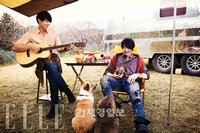 JYJ(ジュンス、ジェジュン、ユチョン)、女優ソン・ジヒョ、俳優パク・ユファンの5人が一同に集まって撮影された、ファッションマガジン『ELLE Korea』の年末助け合いの慈善プロジェクト『シェア ハピネス』のグラビアが公開され、話題となっている。