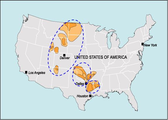 Samson社保有鉱区地域図（画像提供：伊藤忠商事）