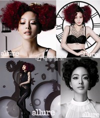 韓国女優ハン・イェスルが『allure』12月号のグラビアでインパクトある“不思議の国のアリス”に変身し、話題だ。写真=allure
韓国女優ハン・イェスルが『allure』12月号のグラビアでインパクトある“不思議の国のアリス”に変身し、話題だ。写真=allure