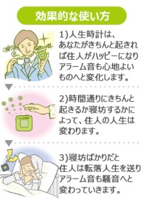 タカラトミーが目覚まし時計アプリ「人生時計」をリリースしました。