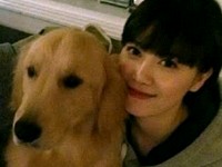 ク・ヘソンは21日夜中、自分のツイッターに愛犬との幸せなデートの場面を公開した。写真=ク・ヘソンのツイッター