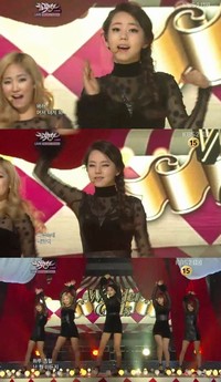 Wonder Girls（ワンダーガールズ）が可愛さとセクシーさを同時にみせ、華やかなステージを披露した。