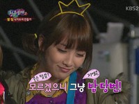 26日に放送された韓国KBS 2TV『青春不敗2』で、漁村の村長が少女時代ばかりを可愛がり、KARAのジヨンは屈辱（？）を受けた。