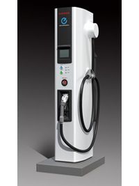 新型急速充電器（標準仕様）（画像：日産自動車）