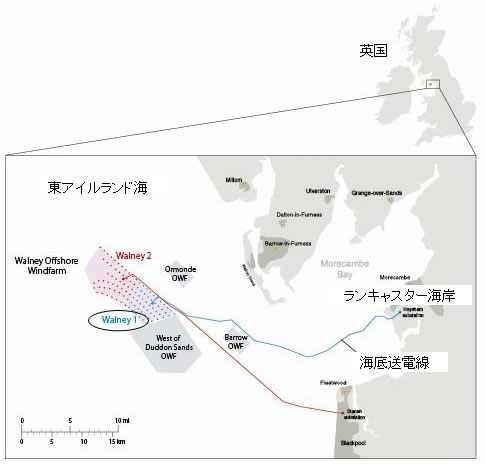 プロジェクト所在地（画像：三菱商事）