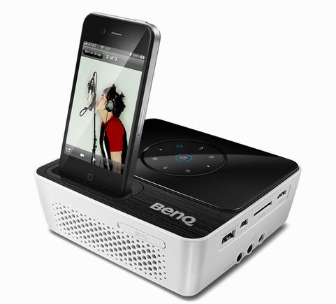 「BenQ LEDミニプロジェクターGP2」（画像：ベンキュージャパン）