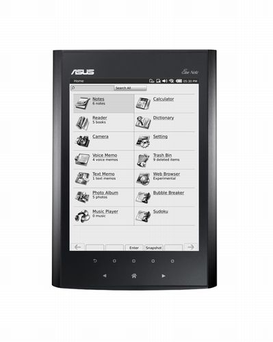 デジタルノート「Eee Note EA800」（画像：ASUS）