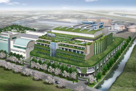 大型都市環境プラントの完成イメージ図（画像：JFEエンジニアリング）
