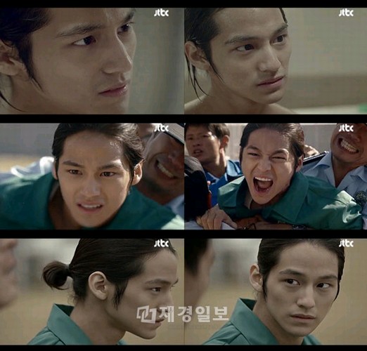 キム・ボムの演技が注目を浴びている。6日に放送されたjTBC月火ドラマ『パダムパダム・・・彼と彼女の心拍音』第2話で、グクス役を熱演するキム・ボムがガンチル（チョン・ウソン演）の守護天使として登場し、カリスマあふれる演技で女心をわしづかみにした。