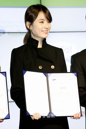 5日午後、ソウル瑞草区のサムスン・ディライトでマラリア撲滅キャンペーン「Nets GO!」の広報大使任命式が行われた。
