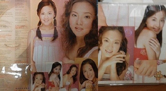 2NE1のサンダラ・パク（DARA）の過去写真が公開され話題だ。写真＝オンラインコミュニティ