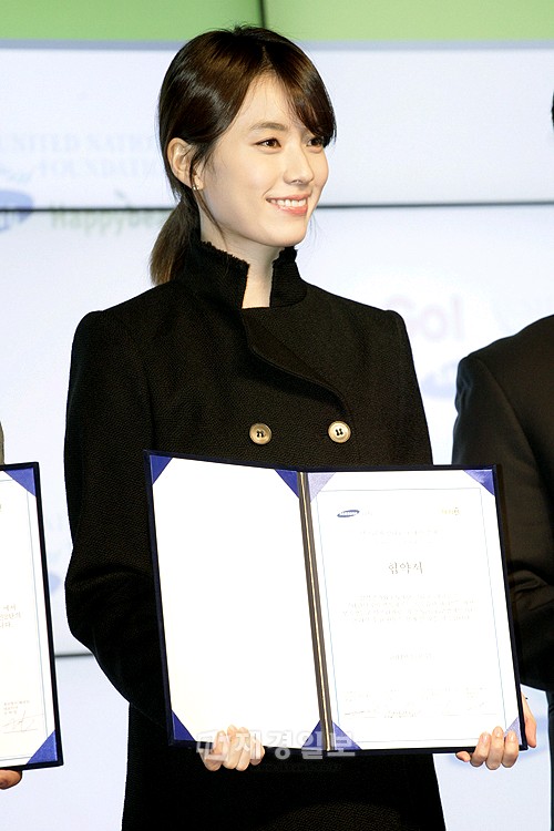 ハン・ヒョジュ、マラリア撲滅キャンペーンの広報大使に（2）