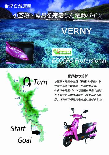 「VERNY」小笠原・母島完走（画像：エコスポ・プロフェッショナル）