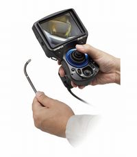 工業用ビデオスコープ「IPLEX UltraLite」(画像:オリンパス) 工業用ビデオスコープ「IPLEX UltraLite」(画像:オリンパス)