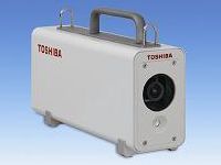 放射線ホットスポットを可視化するポータブルガンマカメラ(画像:東芝) 放射線ホットスポットを可視化するポータブルガンマカメラ(画像:東芝)