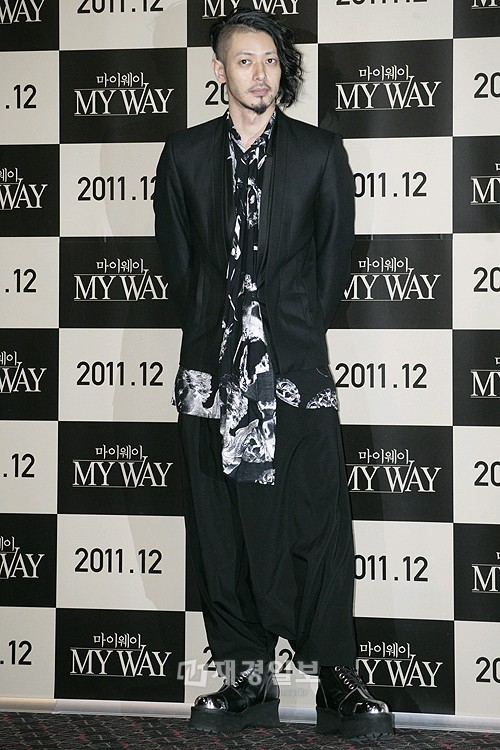 映画『マイウェイ(MY WAY)』のマスコミ試写会に出席したオダギリジョー(2)