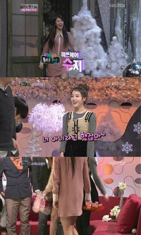 歌手IU(アイユー)の手が話題となっている。歌手IU(アイユー)の手が話題となっている。13日に放送された韓国KBS2TV『スンスンジャング』に出演したIUは、親友について話をしていた途中、特別ゲストとして登場したMiss Aスジのお尻を愛嬌たっぷりに叩き、視聴者の目を引いた。 歌手IU(アイユー)の手が話題となっている。歌手IU(アイユー)の手が話題となっている。13日に放送された韓国KBS2TV『スンスンジャング』に出演したIUは、親友について話をしていた途中、特別ゲストとして登場したMiss Aスジのお尻を愛嬌たっぷりに叩き、視聴者の目を引いた。