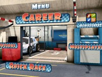 見た目はかわいいからゲームもかわいい？いいえ、そんなことはありません！パワフルなミニカーが作りこまれたサーキット場で大バトル！
