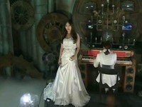 4Minute（フォーミニッツ）ホ・ガユンのウェディングドレス姿が話題だ。
