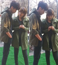 KARA(カラ)の最年少メンバー、カン・ジヨンと韓国の俳優イ・ミンギがネットユーザーたちを沸かせている。写真=オンラインコミュニティ KARA(カラ)の最年少メンバー、カン・ジヨンと韓国の俳優イ・ミンギがネットユーザーたちを沸かせている。写真=オンラインコミュニティ