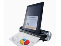 iPadに直接接続できる専用スキャナ「iスキャミル」（画像：キングジム）