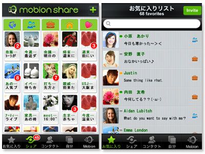 マルチデバイス対応メッセンジャーアプリ「mobion share」登場（画像：GNT）