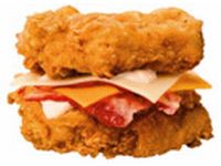 「チキンフィレダブル」（画像：日本KFC）