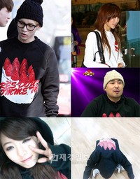 KARA（カラ）のニコル、4Minute（フォーミニッツ）のヒョナら、人気アイドルが同じストロベリーケーキのトレーナーを着用したことが話題となっている。