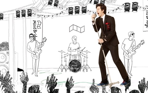 コン・ユとイ・ミンジョンがモデルを務めるビジネスカジュアルのトップブランド「マインドブリッジ」の2012春のグラビアが公開された。写真=マインドブリッジ