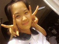 19日、あるオンライン芸能コミュニティに「SISTARダソムの過去」というタイトルで2枚の写真が公開された。写真＝オンラインコミュニティ