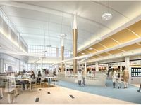 フードコート(イメージ)(画像:三井不動産) フードコート(イメージ)(画像:三井不動産)