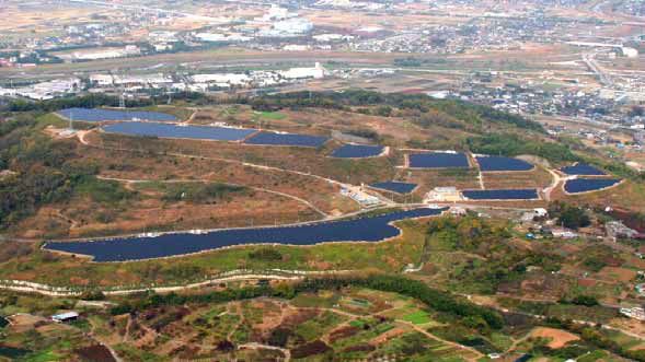 米倉山太陽光発電所外観（画像：東京電力）