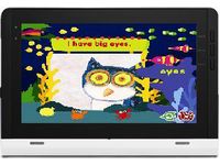 「はじめてまなぶえいご」学習画面イメージ（画像：NTT東日本）