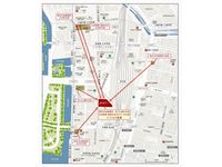 JPタワーの周辺地図（画像：郵便局株式会社）