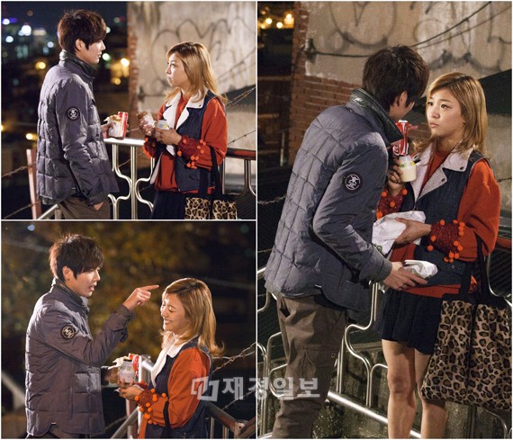 TV朝鮮の週末ドラマ『コ・ボンシルおばさんを救え』でのルナとキム・キュジョンのハンバーガーデートシーンがカメラに捉えられた。
