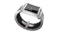 iPod nano 6G（第6世代）腕時計化キットとして大人気のLunaTIk シリーズに、更に高級バージョンのLYNKシリーズが登場しました。iPod nano 周りのフレームは、従来通り航空機グレードのアルミ製。従来のシリコンバンドが、高級アルミバンドにアップグレードされました。