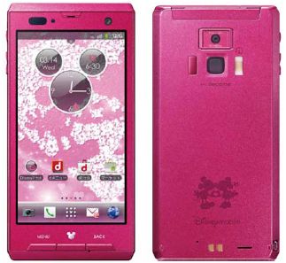 「Disney Mobile　on　docomo　F－08D」（画像：NTTドコモ）