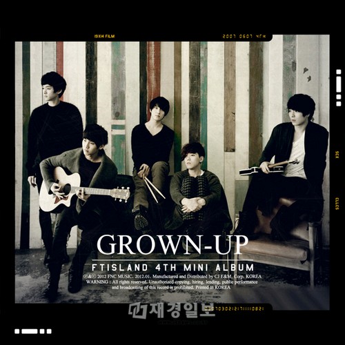 韓国男性バンド「FTISLAND」(エフティーアイランド)がミニアルバム『GROWN-UP』を発売した。